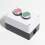 Rain Proof -Down  Control Station, Momentary Push Button Station Red Green Sign Pushbutton Switches 4
