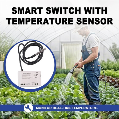 Tuya  Zigbee  with Temperature Sensor Passive Dry Contact Zigbee Relay Work with Home Assistant AC 85-250V 2