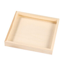 Puzzle Storage Tray for Jigsaw Puzzles with Stable Assembly Surface and Durable Minimalist Design