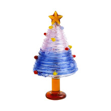 Weihnachtsbäume Ornament Glas Festliche Display Skulptur-4