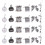 24Pcs Christmas Baubles Shatterproof Plastic Foam-Silber 1