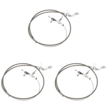 3X Bil Gasacceleratorkabel Kick Down Kabel Transmission Kickdown Trans C-4 Spärrhake för C4 Mustang F150 Ranchero