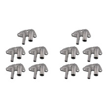 10X Zinc Alloy PCV Hose Connector Oil Water Separator Connector 11821AA660 for Forester Impreza Legacy Outback