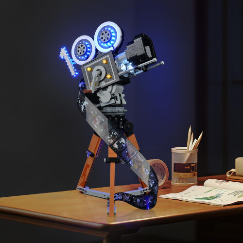 LED Light Kit Compatible with  Disney 43230 Camera Set, Optical Control Lighting with Precise Light Control
