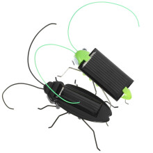 6PCS Solar Powered Insect Toys Set for Kids – Lifelike Moving Bugs, Educational STEM, Assorted Colors
