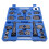 22pcs Heavy Duty Disc Brake Piston Caliper Compressor Rewind Tool Set & Wind Back Tool Kit for Brake Pad Replacement 1