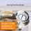 Lebensmittelthermometer, sofort ablesbare-40cm 5
