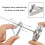 Lebensmittelthermometer, sofort ablesbare-40cm 7