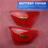 Red Motorcycle Battery Side Cover Frame Side Covers Panels for  GN125 GN 125 6