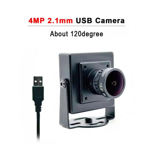 120-Grad-Weitwinkel-4MP-USB-Kamera mit 2,1-mm-Objektiv oder 4MP-2560x1440-USB-Webcam für Live-Streaming und Videounterricht 1