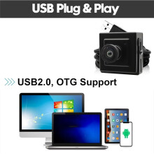 120degree Wide View 4MP USB Camera with 2.1mm Lens or 4MP 2560x1440 USB Webcam for Live Streaming, Video Teaching