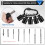 2X SDS  Shank Drill Bit Holder Keychain SDS Shank Adapter Extension Bar Socket Adapter Easy Change Hand-Held Holders 6
