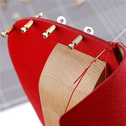 24Pcs DIY Tools Handmade Leather Goods Tools Suture Fixing Needle Leather Goods Fixed Needle Stitching 6-12mm 2
