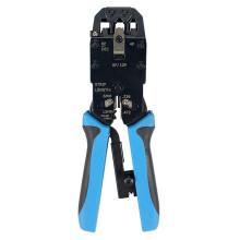 3X Crimpador de Rede RJ45 10P 8P 6P 4P Ferramentas de Crimpagem Stripper para Cabo Ethernet Conector RJ45 RJ11 RJ12 RJ50