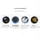 10X 5MP OV5647 Camera Module Non-Night Vision Version for Raspberry Pi 75 Degree 3.6mm Adjustable Focus 1080P HD Webcam 5