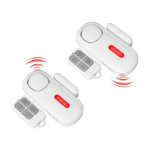 Alarmes de Porta Sem Fio Quando Abertos com Controle Remoto, Sensor de Segurança de Porta, Alarme de Janela, Alarme de Piscina, Alarme de Porta,