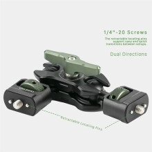 TA-MAA Universele Articulerende Arm Super Klem Hand Kogelkop Vaste Beugel Pea Pods Universele Beugel Magische Hand