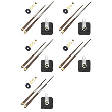 5X High Torque Clock Movement Mechanism Large Wall Quartz Clock Long Hands Walnut Wood DIY Repair Parts Replacement 31mm