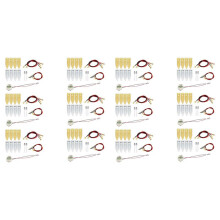 Fruitbatterij Science Experiment Kit voor Thuisonderwijs Speelgoed,  Aardappel Batterij Natuurkunde Lesexperiment 12 Sets