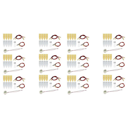 Fruit Battery Science Experiment Kit for Home Teaching Toy, Lemon Potato Battery Physics Teaching Experiment 12 Sets