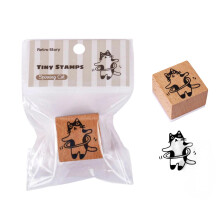 Cute Cats Theme Wooden Stamps Adorable Wood Stamps-turn around