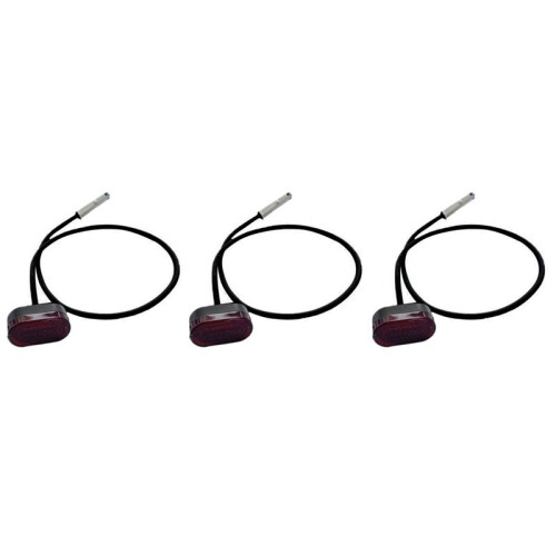 3X Electric Scooter Tail Light Warning Lamp LED Rear Light for  MAX G30