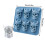 Dishwasher Safe Skull Head Shape Silicone Tray for Ice Cubes-1 5