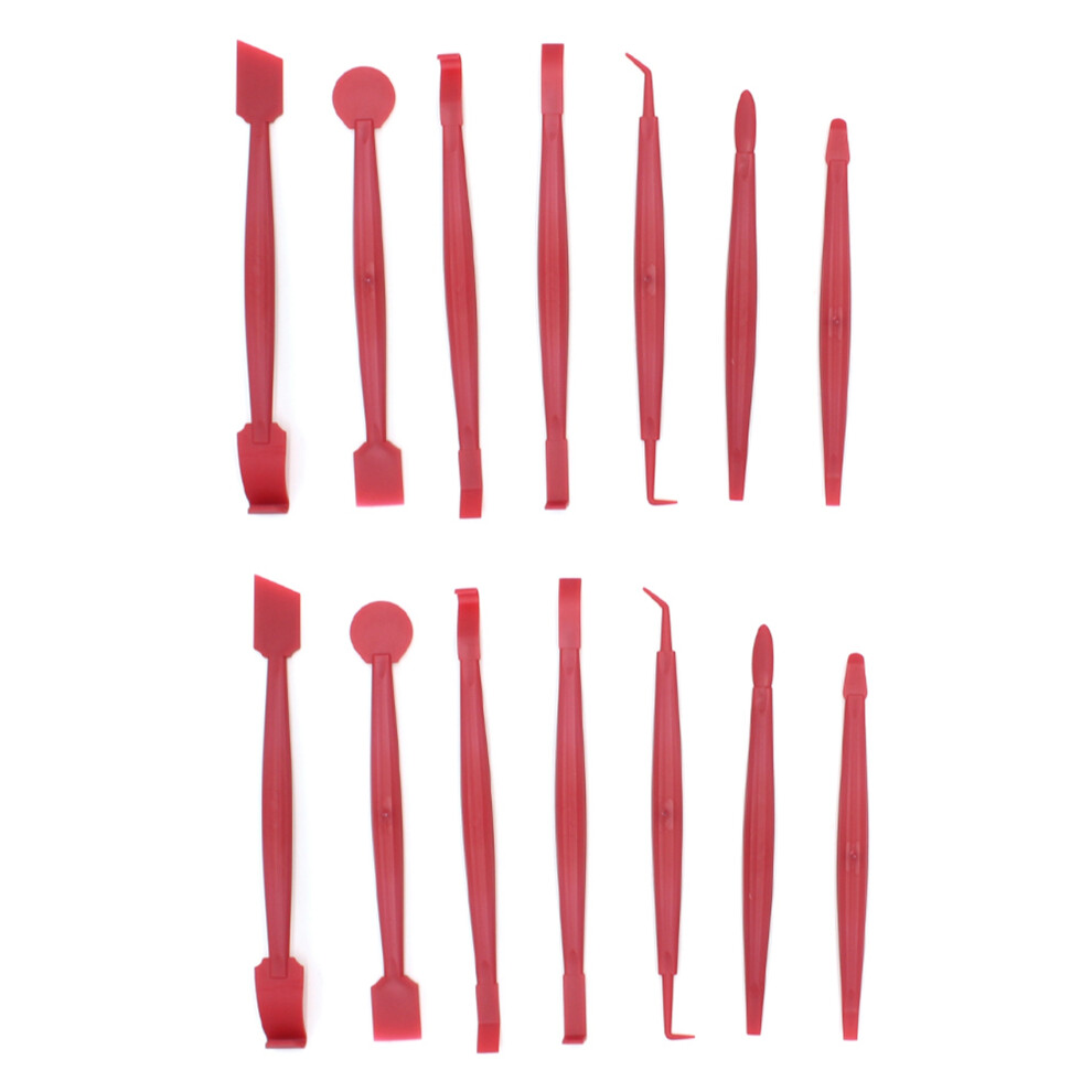 14Pcs Car Sticker Vinyl Wrap Film Squeegee Scraper Tools Car Stickers Installation Kit Cutter Knife 6033967263274