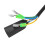 4X Motor Convert Extension Cable 9 Pin Conversion  Waterproof Connector E-Bike Motor Extend Cable 60cm 5