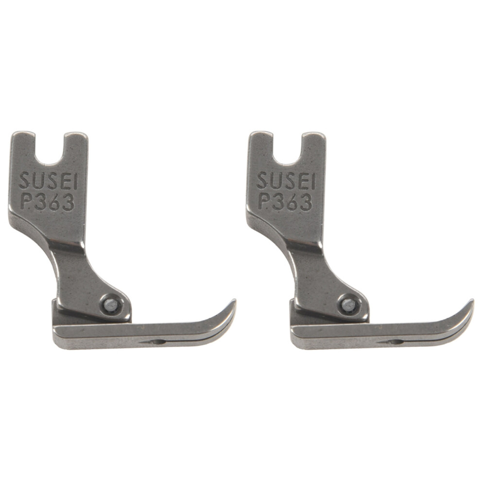 2X Simple Steel Sewing Machine Presser Foot Narrow Zipper Presser Foot 4711607262475