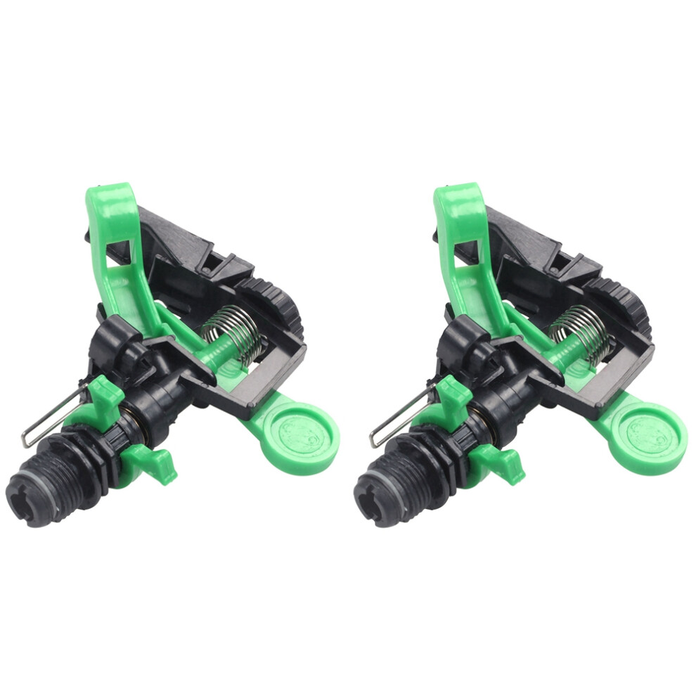 2X Garden Lawn Irrigation Tools Durable Garden Sprinklers Rotating Spray Nozzle Plant Watering Drippers Sprinkler 6032337722847