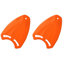 2X Orange Schwimmen Board EVA Zurück Schweben Kickboard Sichere Trainings Hilfe Platte Surf Wasser für Erwachsene Kinder Schwimm Bad Zubehör