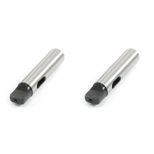 2X Drehwerk MT2 zu MT3 Taper Adapter Reduzierung Bohrbuechse 113mm Lange