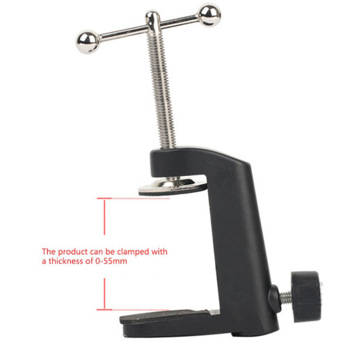 3X Pince de Montage Table En Métal Robuste pour Support de Bras de Ciseaux de Flèche de Suspension de Microphone