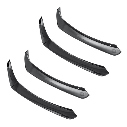 4x Car Front Lower Bumper Side Spaoiler for - CLA-Class W117 C117 CLA45 CLA200 CLA220