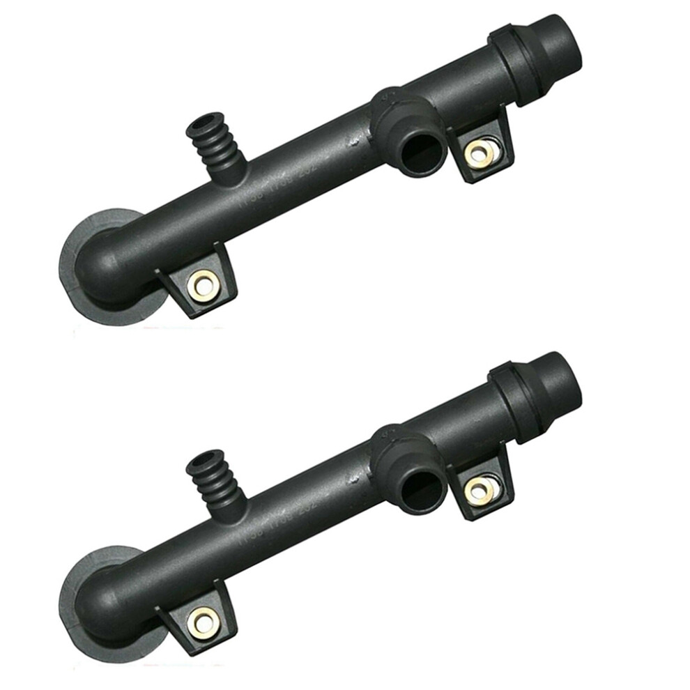 2X 11531709232 Water Coolant Hose Pipe Connector Coupler For E46 Z3 316I 318I 316Ci 318Ci 6031540466883