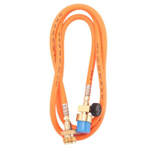 2X Welding Torch Hose CGA600 1.5M (5Ft) Hose and Belt Hook for MAPP Torch Extension Kit
