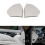2 Pair Car Side Door Front Upper Cover Auto Interior Trim Shell for - E-Class W211 2003-2009 2117270148 2