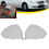 2 Pair Car Side Door Front Upper Cover Auto Interior Trim Shell for - E-Class W211 2003-2009 2117270148 3