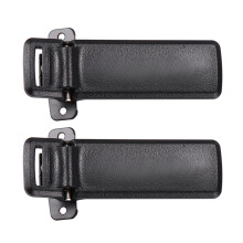 4 Pezzi Walkie Talkie Ricambio Clip Da Cintura 2 Vie UV5R per  Citofono UV5R / 5RA / 5R + / 5RB / 5RC