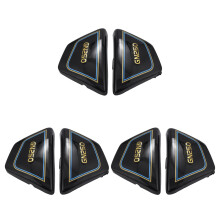 3 Pair Right & Left Frame Side Covers Panels for Motorcycle Parts Gn 250 Gn250 Gn250 Motorcycle Parts Black