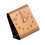 Analog Table Clock on Stand,Decorative Desk and-beech color 1