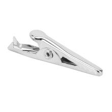 250 Pcs Silver Tone Metal Alligator Clip Crocodile Clamps
