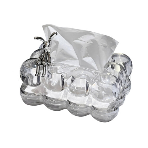 Solution polyvalente de-Couleur transparente Apportez des lapins