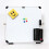 2X Small Desktop Dry Erase Board Portable Small Magnetic Double Sided Whiteboard Easel 6