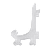 3 Zoll Klare Kunststoff Ständer Plätzchen Halter Ausstellungsstand Platz Kartenhalter Display Staffelei Bei Hochzeiten, Geburtstagsfeier (72 Pack)