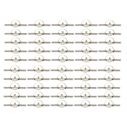50Pcs Door Window Cupboard Drawer Bin Single Nylon Sliding Roller Pulley Wheel