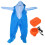 Waterproof inflatable costume polyester 190T 1