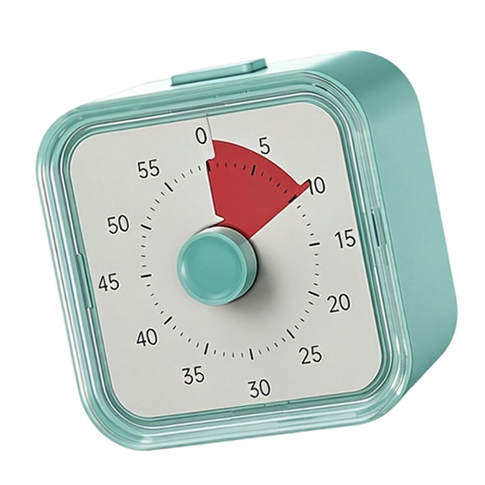 60 Minutes Visual Timer Quiet Operation Countdown Alarm Clock-5 7696001841341