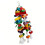 Interactive Wood Block Bird Chew Toy For Small to Large Parrots 1